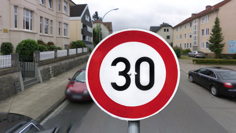 Heiß umstritten: „Tempo-30-Pläne für die Beckhausstraße”